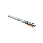 Витая пара F/UTP кат 5e 4 пары AWG24 solid IN LSZH нг(А)-HF белый 305м