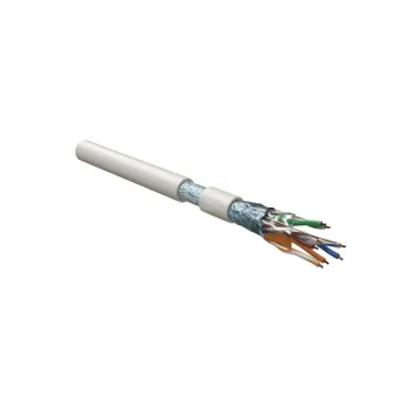 Витая пара F/UTP кат 5e 4 пары AWG24 solid IN LSZH нг(А)-HF белый 305м