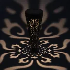 Светильник уличный ERASF22-48 на солнечной батарее садовый Ажур 29 см