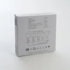 Кнопка-выключатель беспроводной 230V 500W двухклавишный, серебро