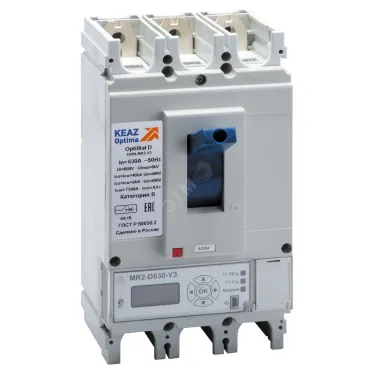 Выключатель автоматический OptiMat D630H-MR2-У3-РЕГ