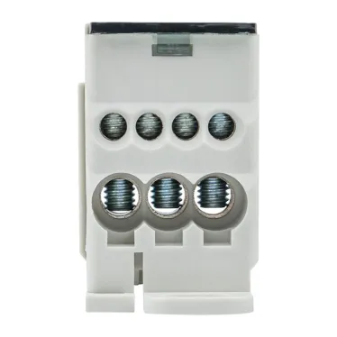 Блок распределения (Кросс) крепеж на панель DIN КБР-80А