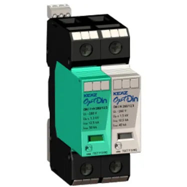 Ограничитель импульсных перенапряжений (УЗИП) 1П+N 12,5кА (класс I + II + III) OptiDin OM-I-1+N-280/12,5/R