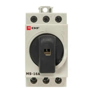 Рубильник модульный MS-16A 3P DIN-рейка PROxima