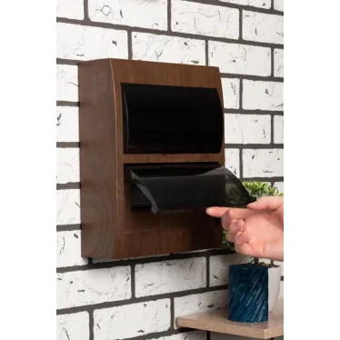 Щит распределительный навесной ЩРН-П-24 темное дерево IP41 PROxima