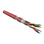 Витая пара U/FTP кат 6 4 пары AWG26 patch IN LSZH нг(А)-HF красный 100м