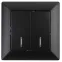 Выключатель Intro Solo 4-105-05 двухклавишный с подсветкой, 10А-250В, IP20, СУ, Solo, антрацит