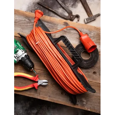 Удлинитель на рамке 'Зевс 2.0' 40м без заземления ПВС 2x0.75 10А/2.3кВт PROxima