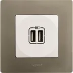 ETIKA Рамка 1 пост светлая галька