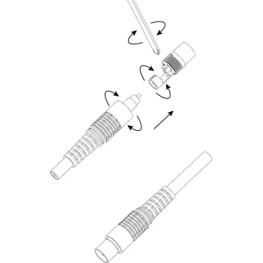 Разъем R-TV05-1 TV без пайки