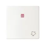 Клавиша с пиктограммой звонок для 75160-39, S82,82N белый