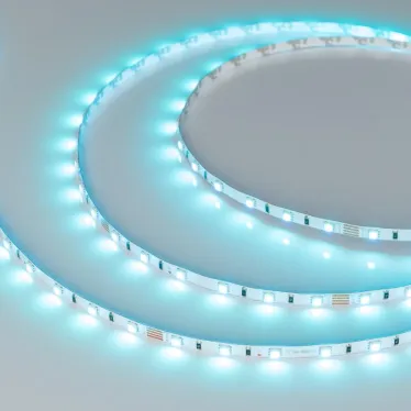 Лента LED RT-G60-5мм 24V RGB (6.6 W/m, IP20, 3838, 5м) (ARL, узкая)