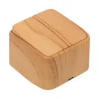 Выключатель двухклавишный ОП Минск 10А светлое дерево