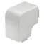 Крышка плоского угла кабельного канала WDK 60x60 мм (ПВХ, белый)