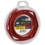 Трубка термоусадочная ТТУ нг-LS 3/1,5 красная (2м/упак) IEK