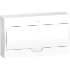 Щит распределительный навесной белый City9 (ЩРн-П-18) дверь белая на 18 модулей IP40