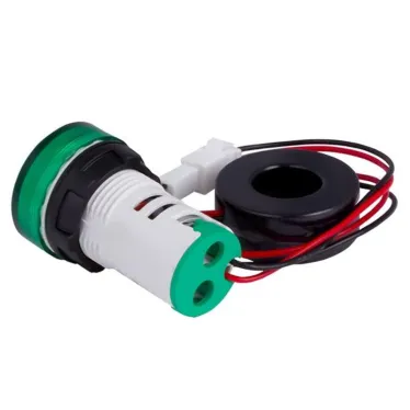 Индикатор значения тока и напряжения зеленый ED16-22AVD 100А PROxima