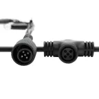 Гирлянда "Светодиодный Дождь" 2х6м, эффект водопада, черный провод, 230 В, диоды СИНИЕ, 1500 LED | 235-263 | NEON-NIGHT