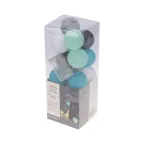 Тайские фонарики «Северное сияние» 3,5 м, прозрачный ПВХ, 20 LED, теплый белый, питание 2 х АА (батарейки не в комплекте) | 303-086 | NEON-NIGHT