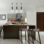 Светильник светодиодный накладной/подвесной HD035 12W (черный/золото) 4100K 79*200мм 1/10 | HD035 | Gauss