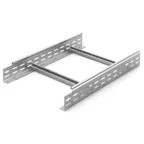 Лестничный лоток замковый 400х80х3000, толщина 1,5 мм, Сендзимир цинк