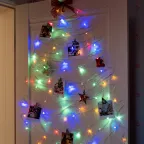 Гирлянда "Твинкл Лайт" 10 м, прозрачный ПВХ, 80 LED, цвет Мультиколор | 303-189 | NEON-NIGHT