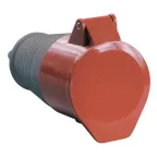 Розетка кабельная 16А 3Р+N+Е IР44 переносная 380В 215