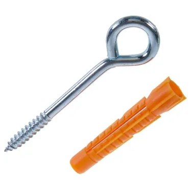 Шуруп-кольцо 8х80 с дюбелем 12.0х71 (2шт)