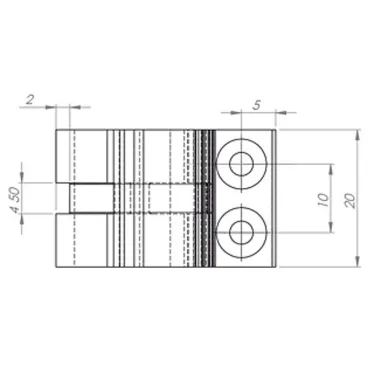 Настенный держатель Wall-arm для ALU-ROUND (ARL, Металл)