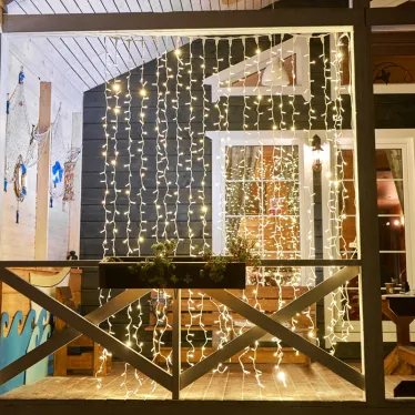 Гирлянда "Светодиодный Дождь" 2х3м, постоянное свечение, белый провод, 230 В, диоды ТЕПЛЫЙ БЕЛЫЙ, 760 LED | 235-136 | NEON-NIGHT