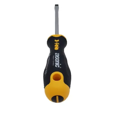 Отвертка Ergonic плоская шлицевая 6,5X1,2X100