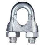 Зажим стальной 8мм DIN741 для троса (2шт)