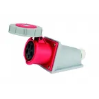 Розетка стационарная 3Р+РЕ+N 63А 380В IP67 РС-103