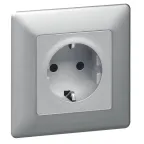 Valena IN MATIC Розетка силовая 2К 16А 250В со шторками безвинтовые зажимы