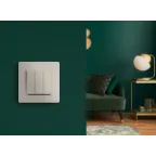 Etika Слоновая кость Выключатель 3-клавишный, 10А, автозажимные клеммы | 672313 | Legrand