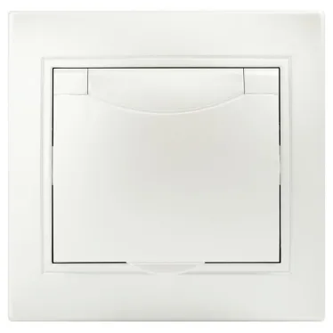 Розетка Intro Plano 1-203-06 с заземлением 2P