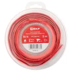 ТУТ нг 8/4 красная ролик 2 м EKF