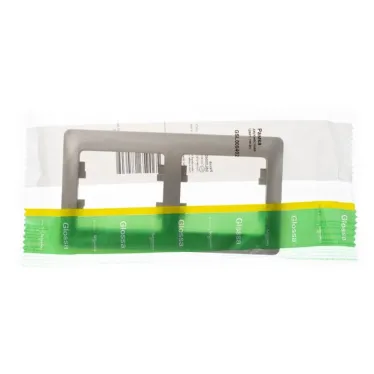 GLOSSA Рамка горизонтальная 2 поста титан