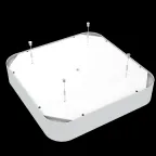 Светодиодный светильник COSMO Q подвесной 70 Вт 3000 К 900x900 мм RAL9003 белый муар с рассеивателем опалDALI | V1-R0-0Q503-30D01-2007030 | VARTON