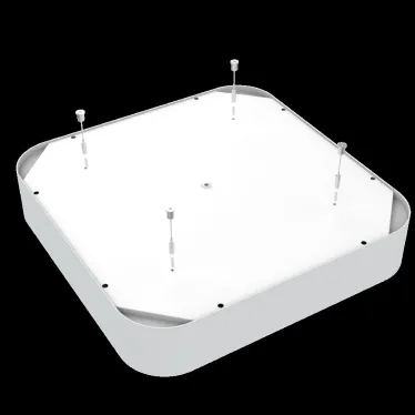 Светодиодный светильник COSMO Q подвесной 70 Вт 3000 К 900x900 мм RAL9003 белый муар с рассеивателем опалDALI | V1-R0-0Q503-30D01-2007030 | VARTON