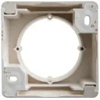 GLOSSA Коробка для наружного монтажа перламутр