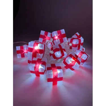 ENIN-3P Гирлянда LED Нить Подарки 3 м холодный свет, 220V, IP20 (24/192)