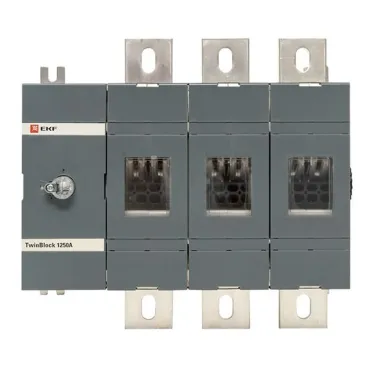Рубильник 1250A 3P без рукоятки управления TwinBlock