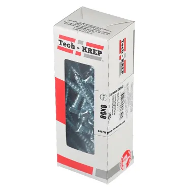 Болт DIN 571 сантехнический оцинк 8х50 (25 шт)