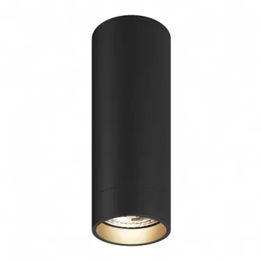 Светильник накладной IP20 15 Вт GU10 черн. алюм. DENKIRS DK2051-BK