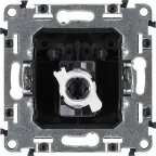 Розетка Valena ALLURE информационная одиночная RJ45 категория 5е UTP лицевая панель слоновая кость