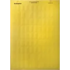 Табличка маркировочная 60х9мм. Полиэстер. Белая (66 шт. на пластине, упак. по 10 листов)