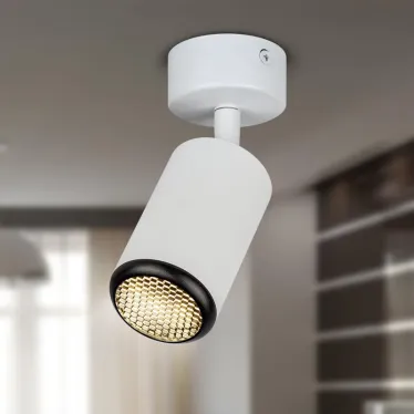 Светильник настенно-потолочный спот MR16 GU10 IP20 белый/черный OL55 WH/BK ЭРА