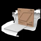 Светильник светодиодный ДВО 36 Вт 3200 лм 6500К AC 220В IP20 595х595х19мм матовый опал Офис Gauss