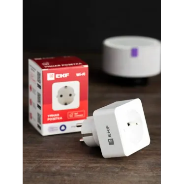 Умная розетка Сonnect Wi-Fi белая